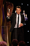 James Mather winning the IFTA Award for Director of Photography Film/Drama for Frank