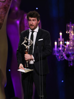 Stephen Fingleton wins the Rising Star Award, sponsored by The Irish Film Board