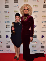 	Joan Bergin, Recipient of the Best Costume Design IFTA for Vikings with Guest Presenter Panti Bliss	