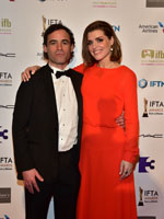 	Dara Devaney – Recipient of the Best Lead Actor Drama IFTA for An Klondike with Best Supporting Actress Drama Nominee Siobhán O’ Kelly (also An Klondike)	