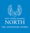 53 degrees north