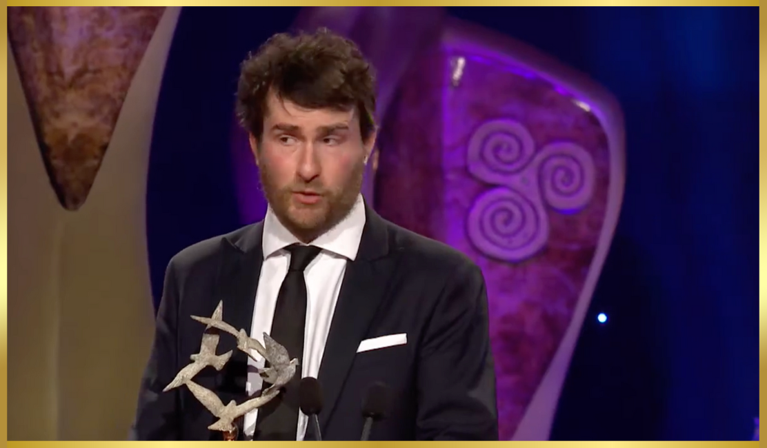 Stephen Fingleton 'The Survivalist' Winner Irish Film Board Rising Star Award - IFTA 2016 