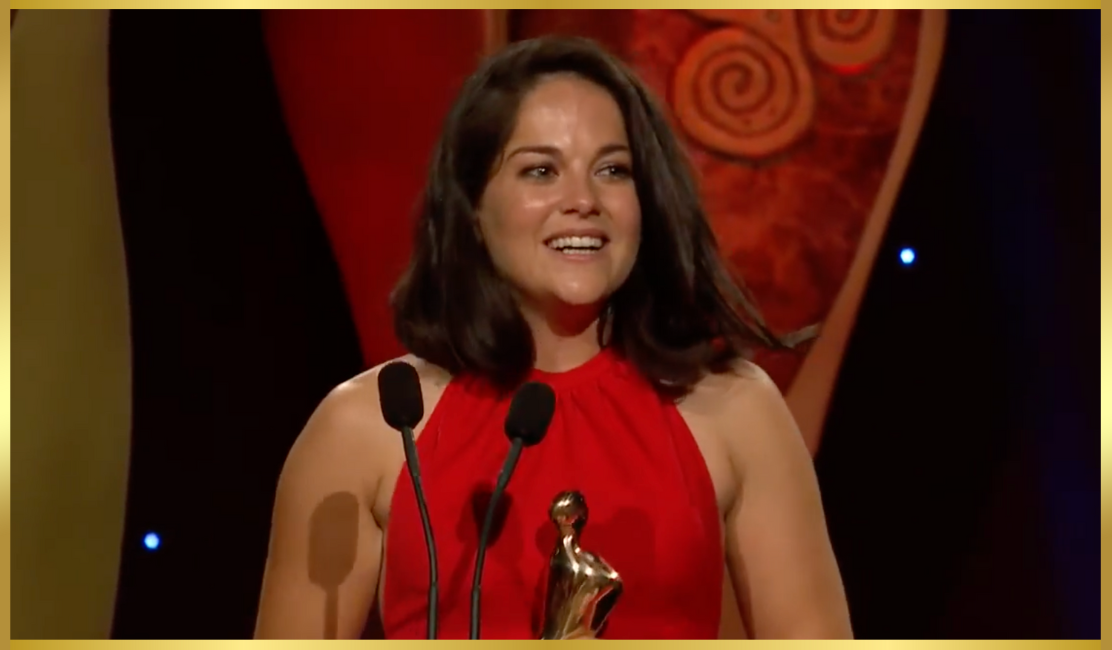 Sarah Greene 'Penny Dreadful' Winner Actress in a Supporting Role Drama Award - IFTA 2016 