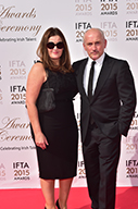 Former boxer Barry McGuigan and wife Sandra