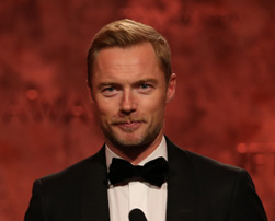  Ronan Keating presents the first award of the night – Best Female Performance in a Soap or Comedy