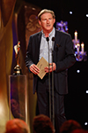 Actor Adrian announcing the nominees for the IFTA Award for Best Script in Film