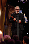 John Paul Kelly accepting the IFTA Award for Production Design for The Theory of Everything
 