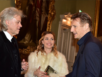Sir Bob Geldof, wife Jeanne Marine and Outstanding Contribution to Cinema Award Winner Liam Neeson