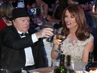 Van Morrison and Inaugural Irish Diaspora Award Recipient Roma Downey	