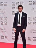 	The Survivalist Director Stephen Fingleton who went on to win the Irish Film Board Rising Star IFTA on the night	