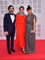 	Best Supporting Actor Film nominee Seán T Ó Meallaigh (The Callback Queen) and other IFTA guests 	